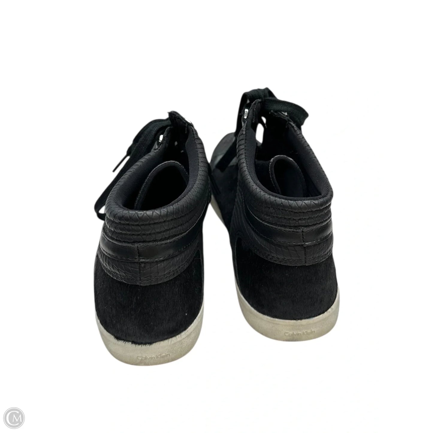 Shoes Sneakers By Calvin Klein In Black, Size: 9