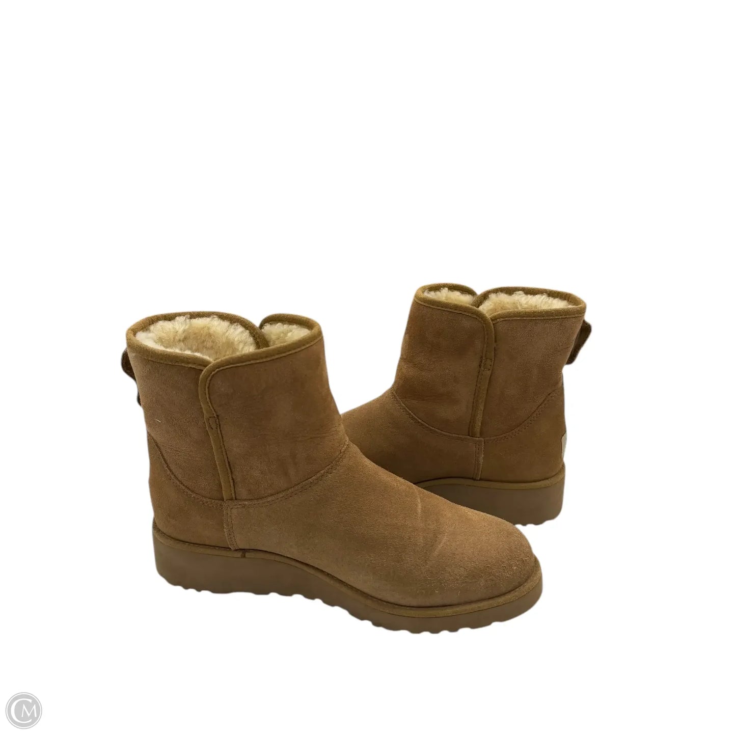 Boots Designer By Ugg In Brown, Size: 8.5