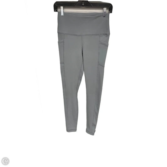 Athletic Leggings By Yogalicious In Grey, Size: S