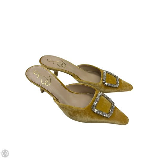 Shoes Heels Kitten By Sam Edelman In Yellow, Size: 7