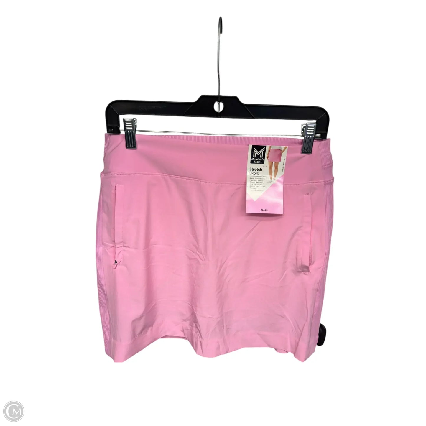 Athletic Skort By Members Mark In Pink, Size: S