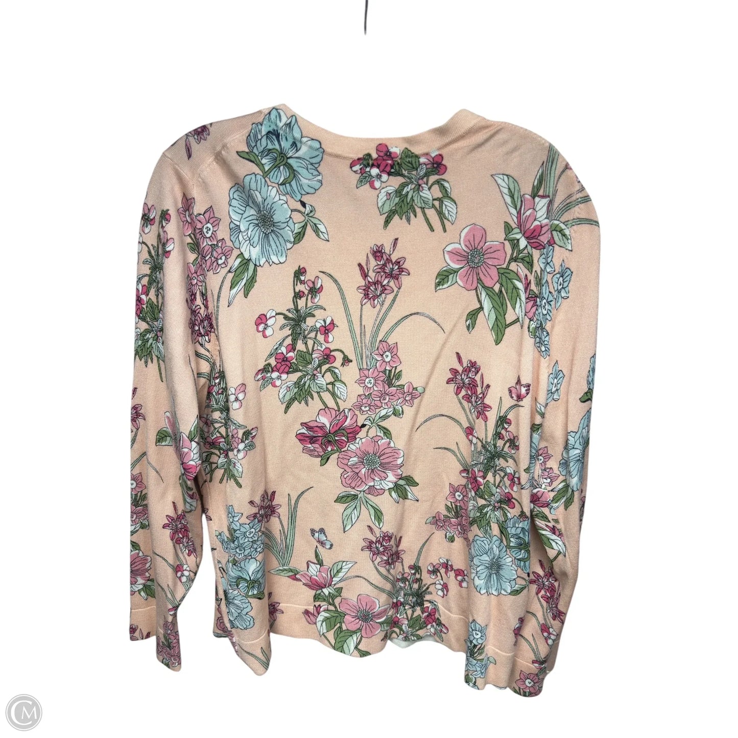 Cardigan By Charter Club In Pink, Size: Xl
