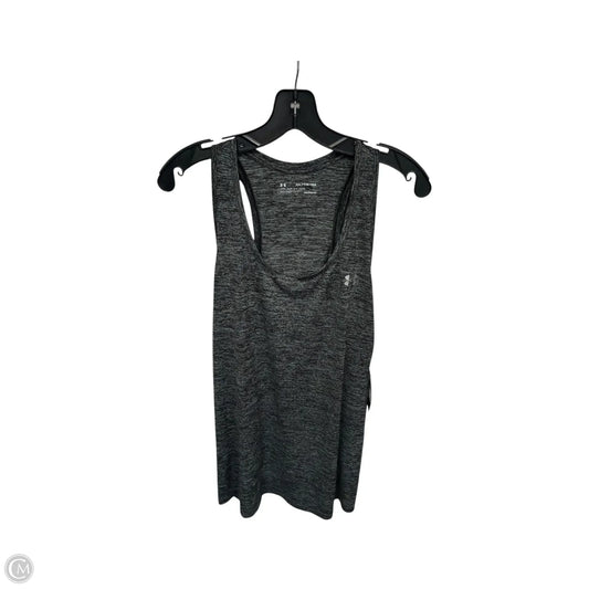 Athletic Tank Top By Under Armour In Grey, Size: 2x