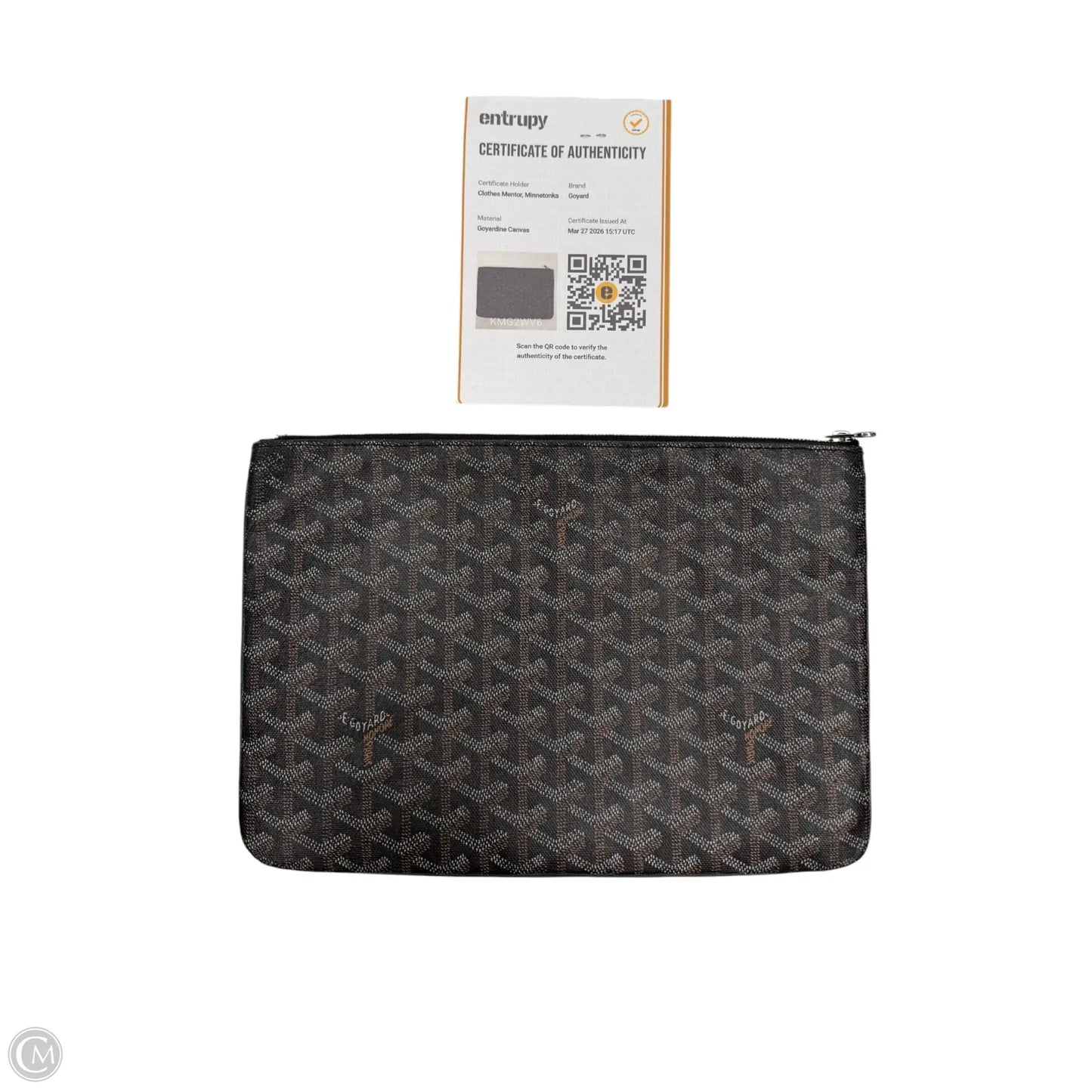 Wristlet Luxury Designer By Goyard, Size: Large