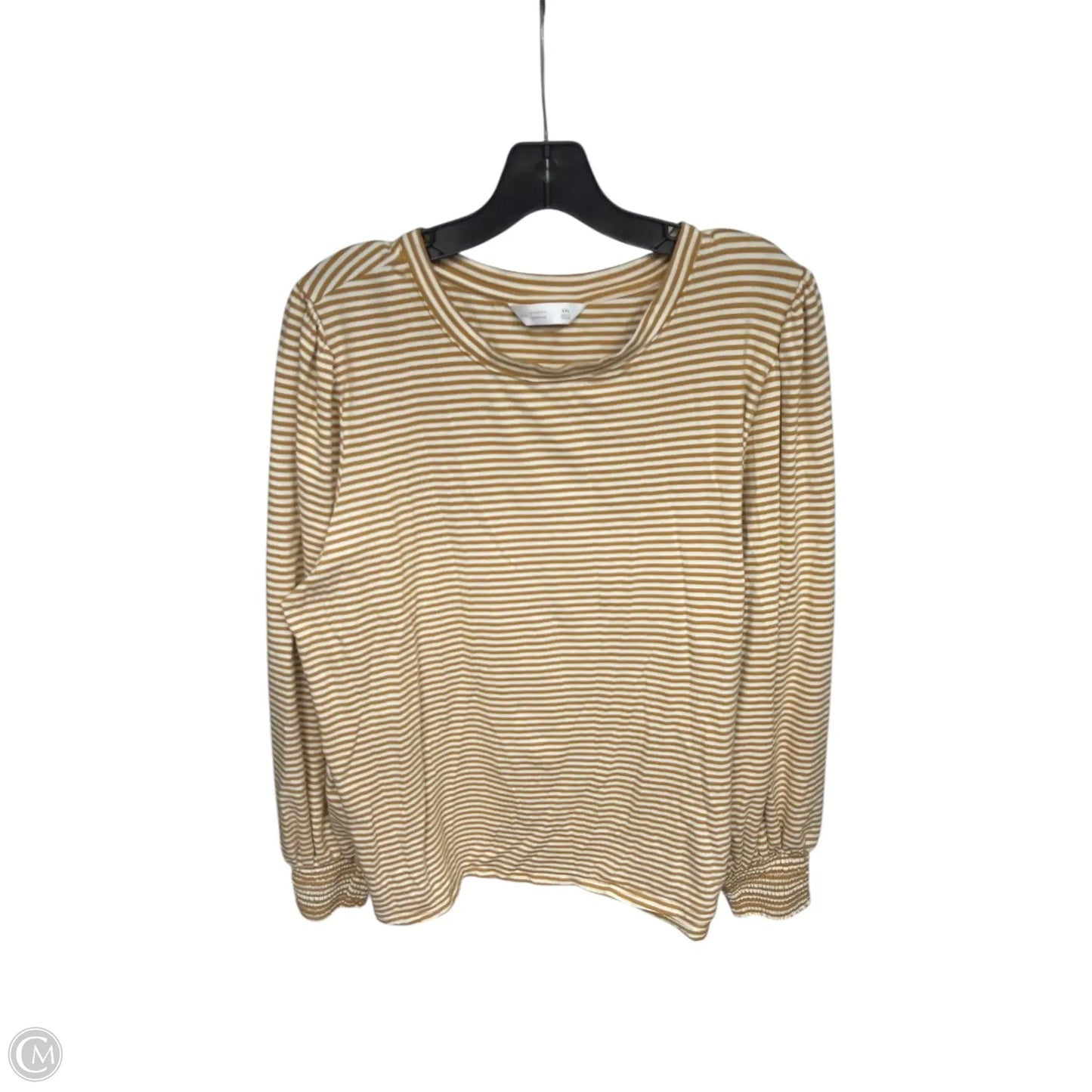 Top Long Sleeve By Talbots In Pink & Red, Size: S