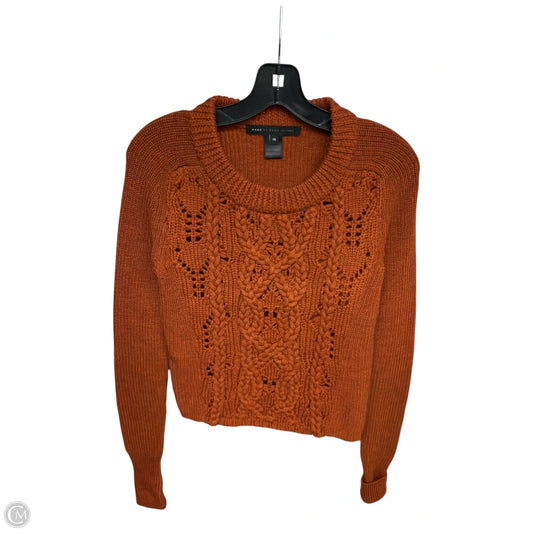 Sweater Cardigan Designer By Marc By Marc Jacobs In Orange, Size: Xs