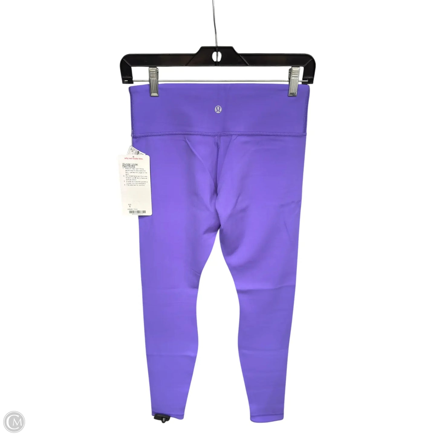 Athletic Leggings By Lululemon In Purple, Size: 6