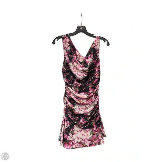 Dress Party Midi By Abercrombie And Fitch In Purple, Size: M