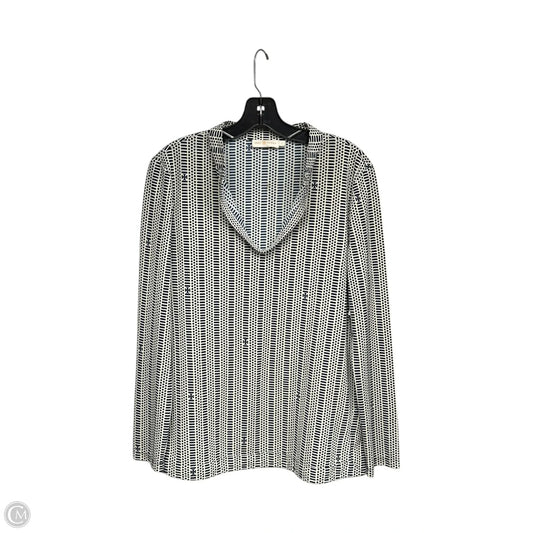 Top Long Sleeve Designer By Tory Burch In Blue, Size: L