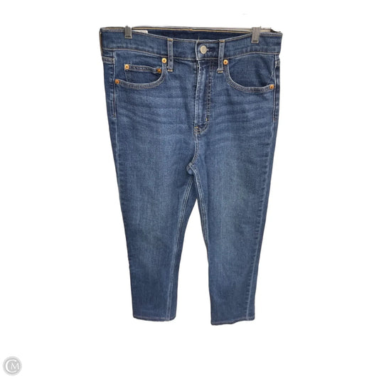 Jeans Skinny By Gap In Blue, Size: 6l