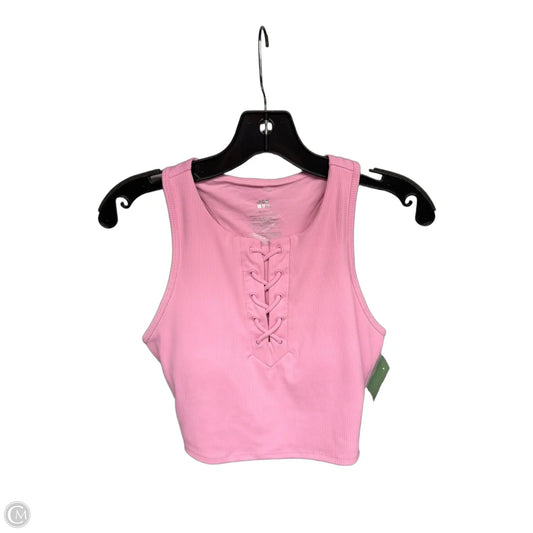 Athletic Tank Top By Joy Lab In Pink, Size: S