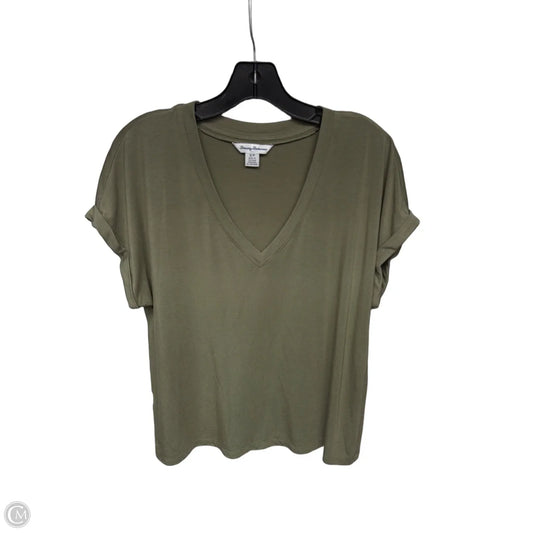 Top Short Sleeve By Tommy Bahama In Green, Size: Sp