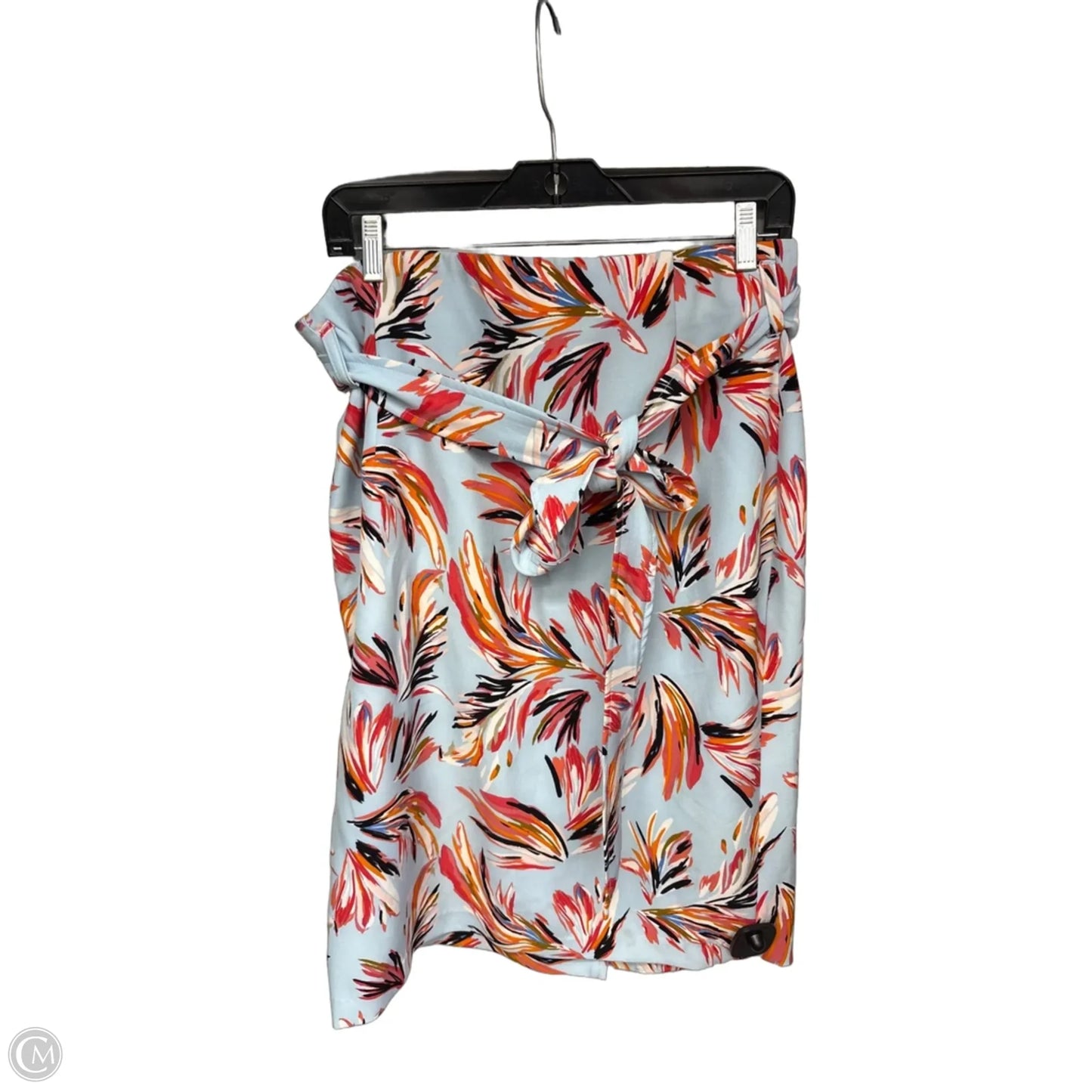 Skirt Midi By Lane Bryant In Blue & Pink, Size: Xl