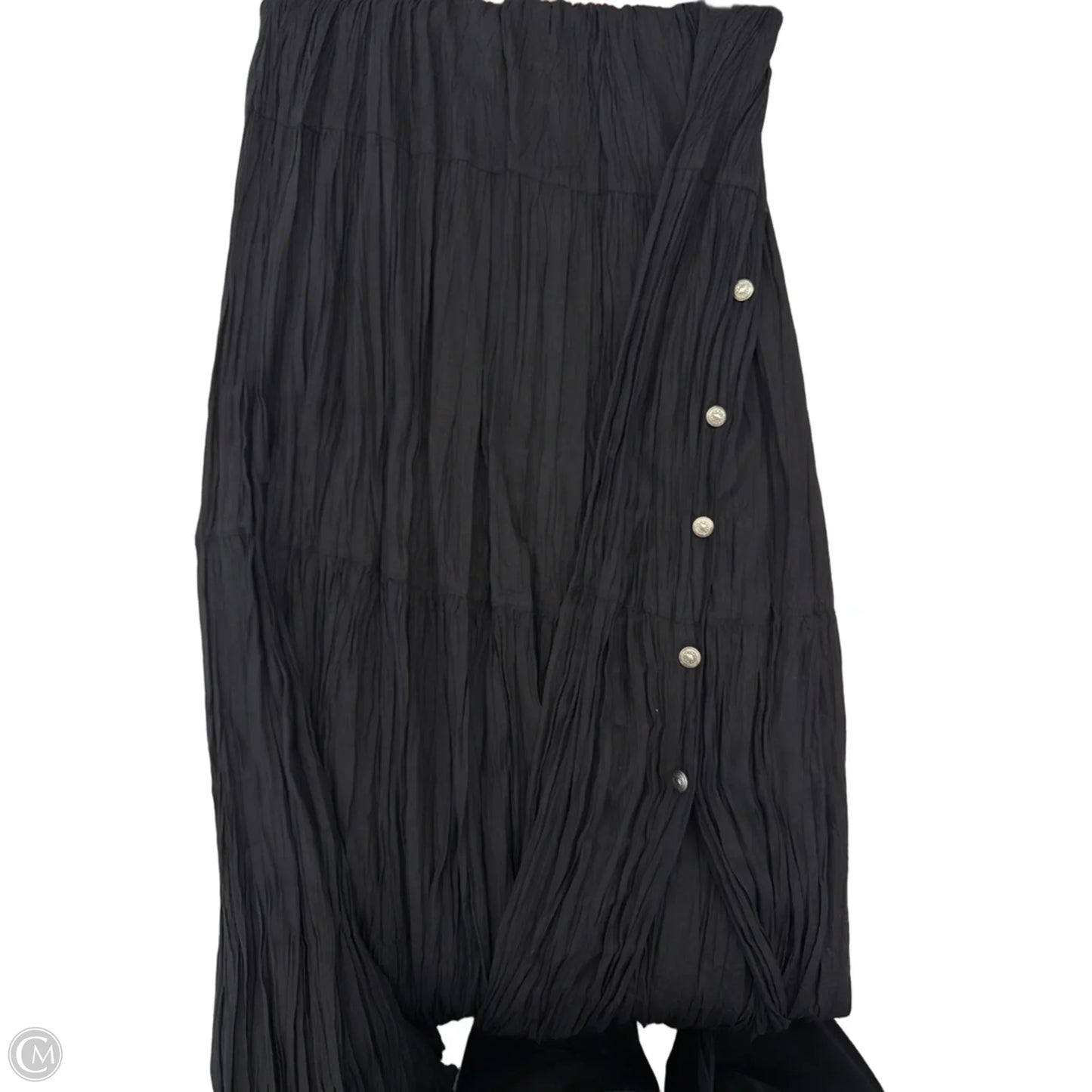 Skirt Maxi By Clothes Mentor In Black, Size: M