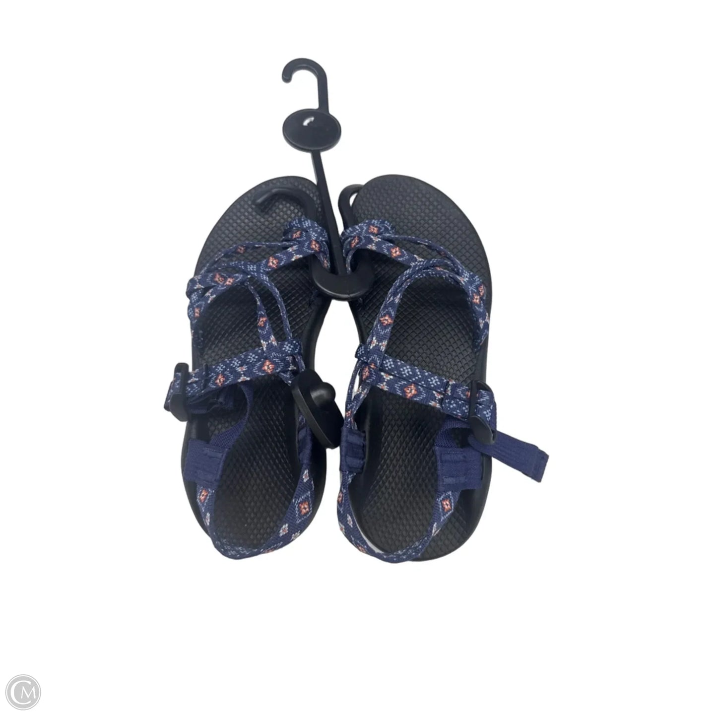 Sandals Flats By Chacos In Black & Blue, Size: 9