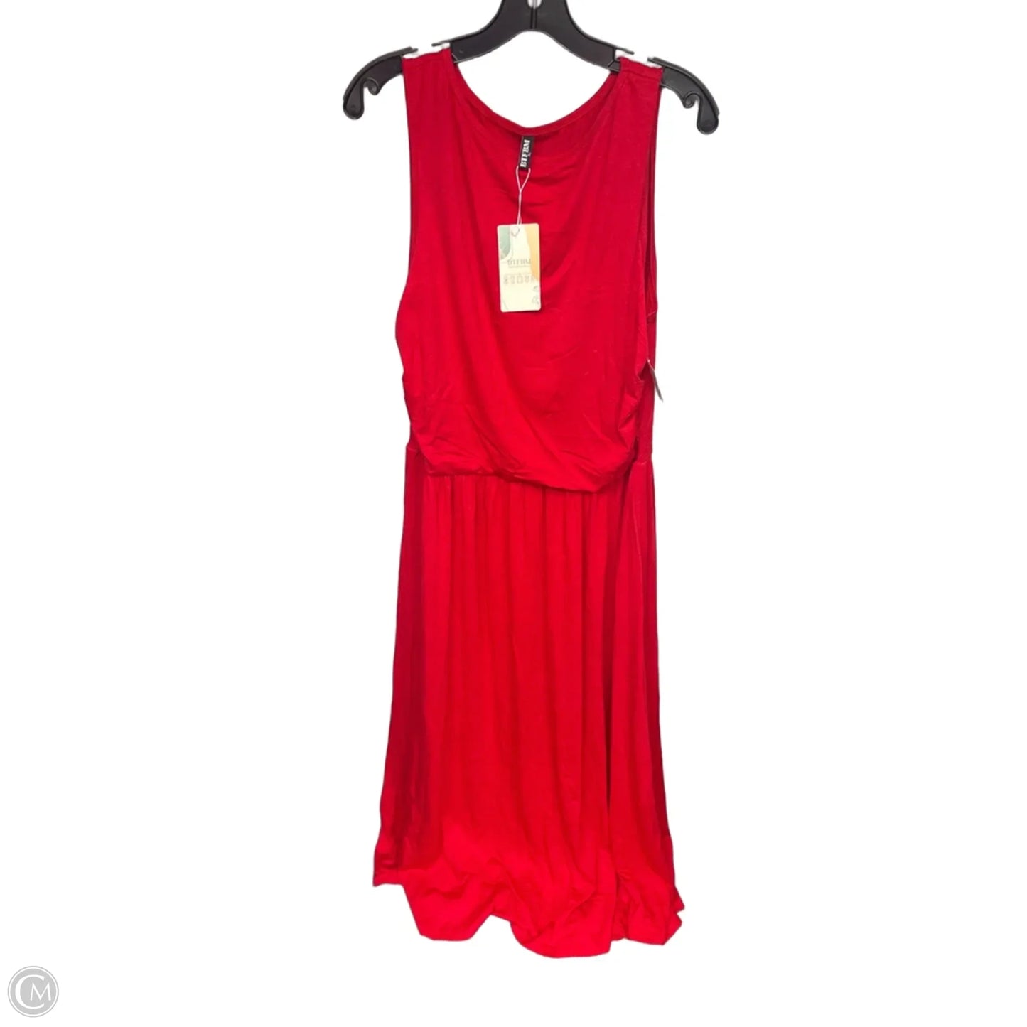 Dress Casual Maxi By Btfbm In Red, Size: Xl