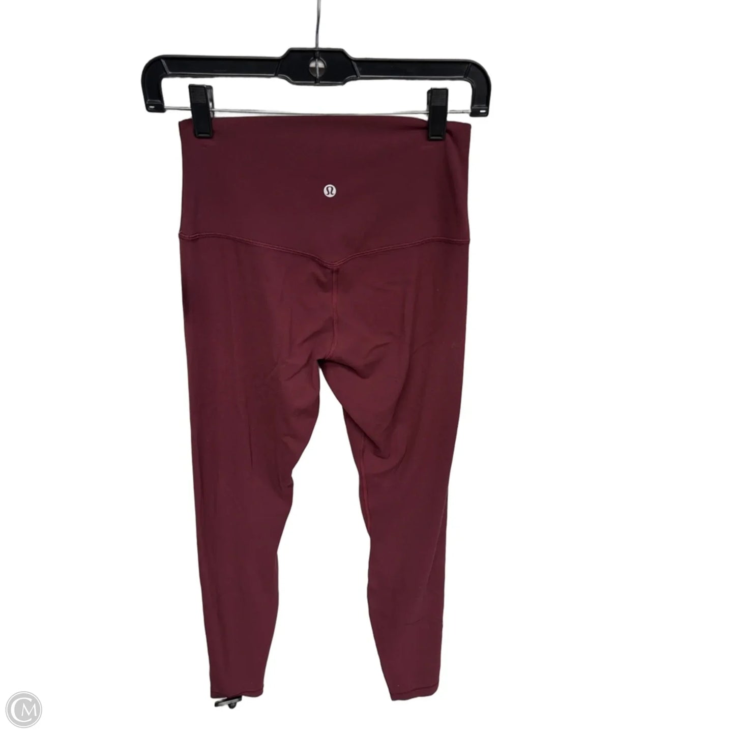 Athletic Leggings By Lululemon In Red, Size: 6