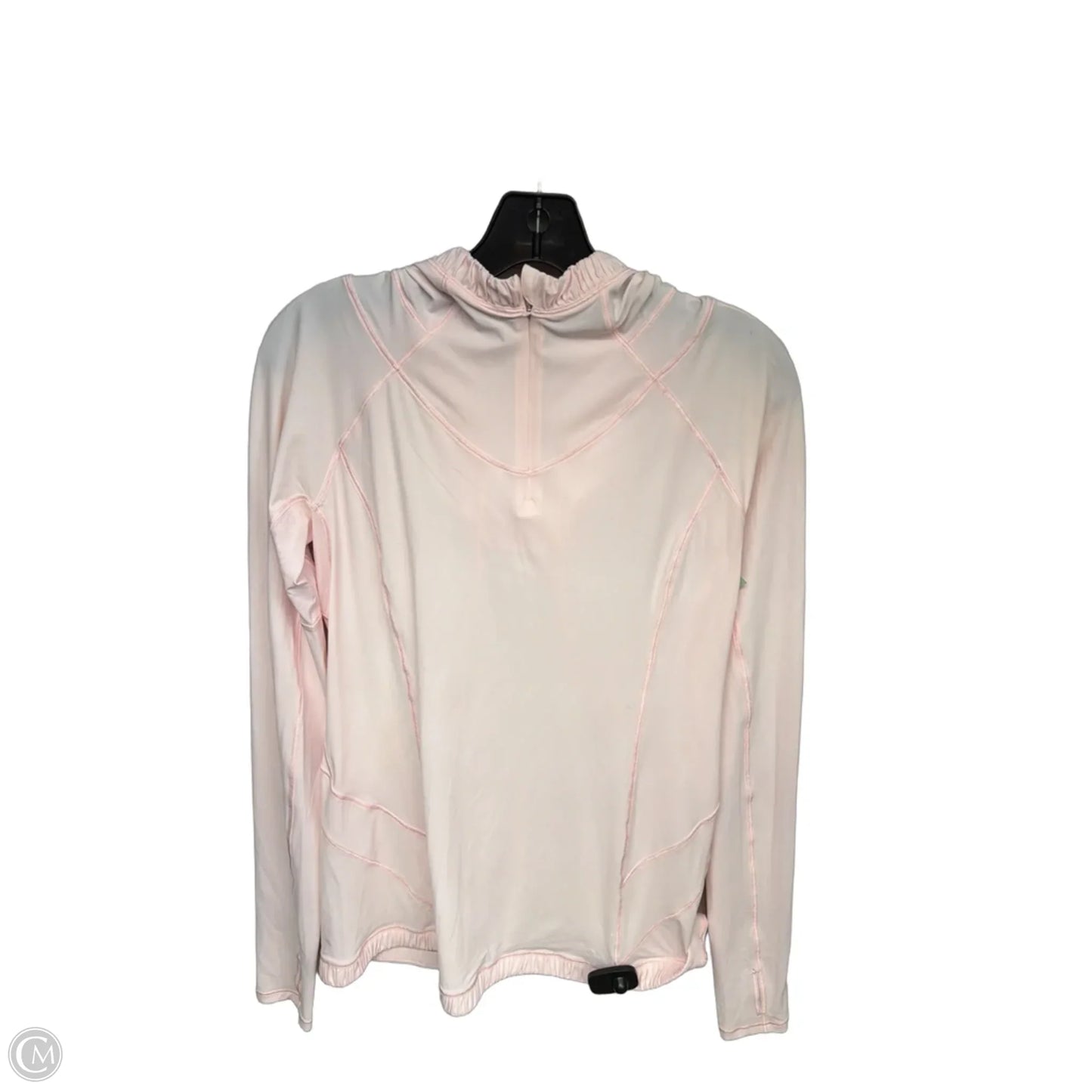 Athletic Sweatshirt Hoodie By Lululemon In Pink
