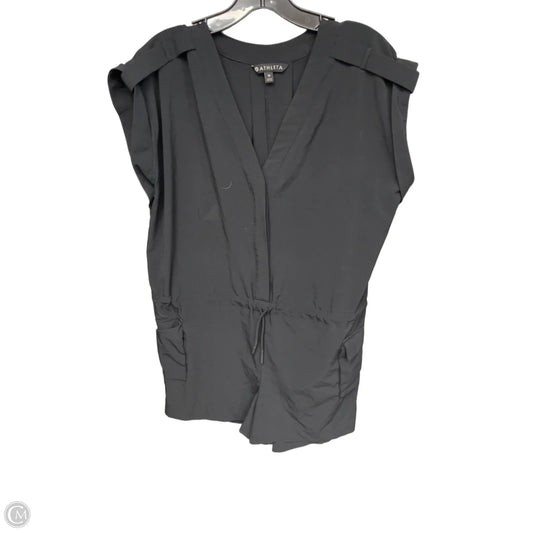Romper By Athleta In Black, Size: 10