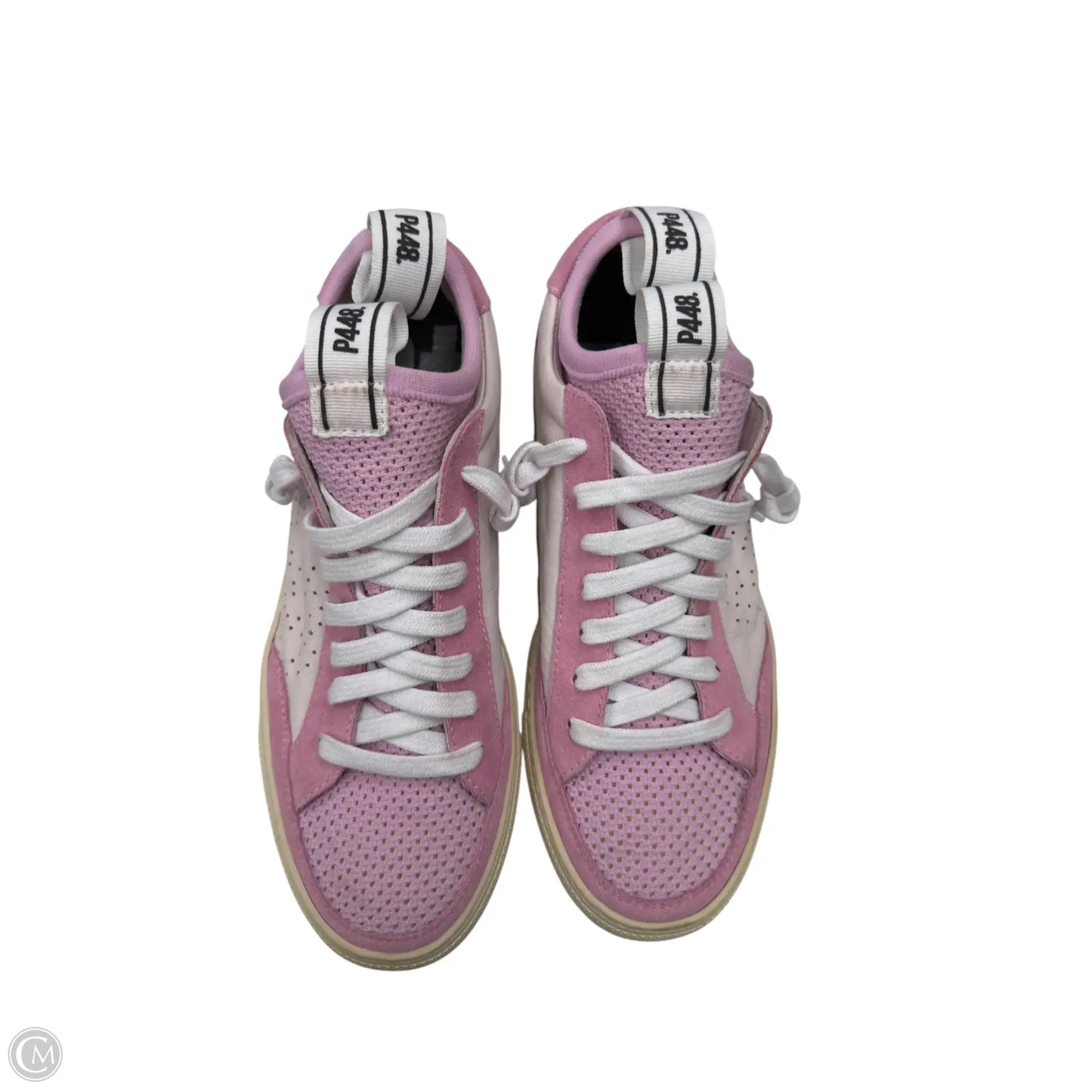 Shoes Sneakers By P448 In Pink, Size: 8