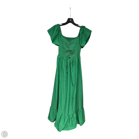 Dress Casual Maxi By Shein In Green, Size: Xl