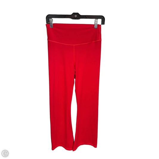 Athletic Leggings By Pink In Red, Size: L