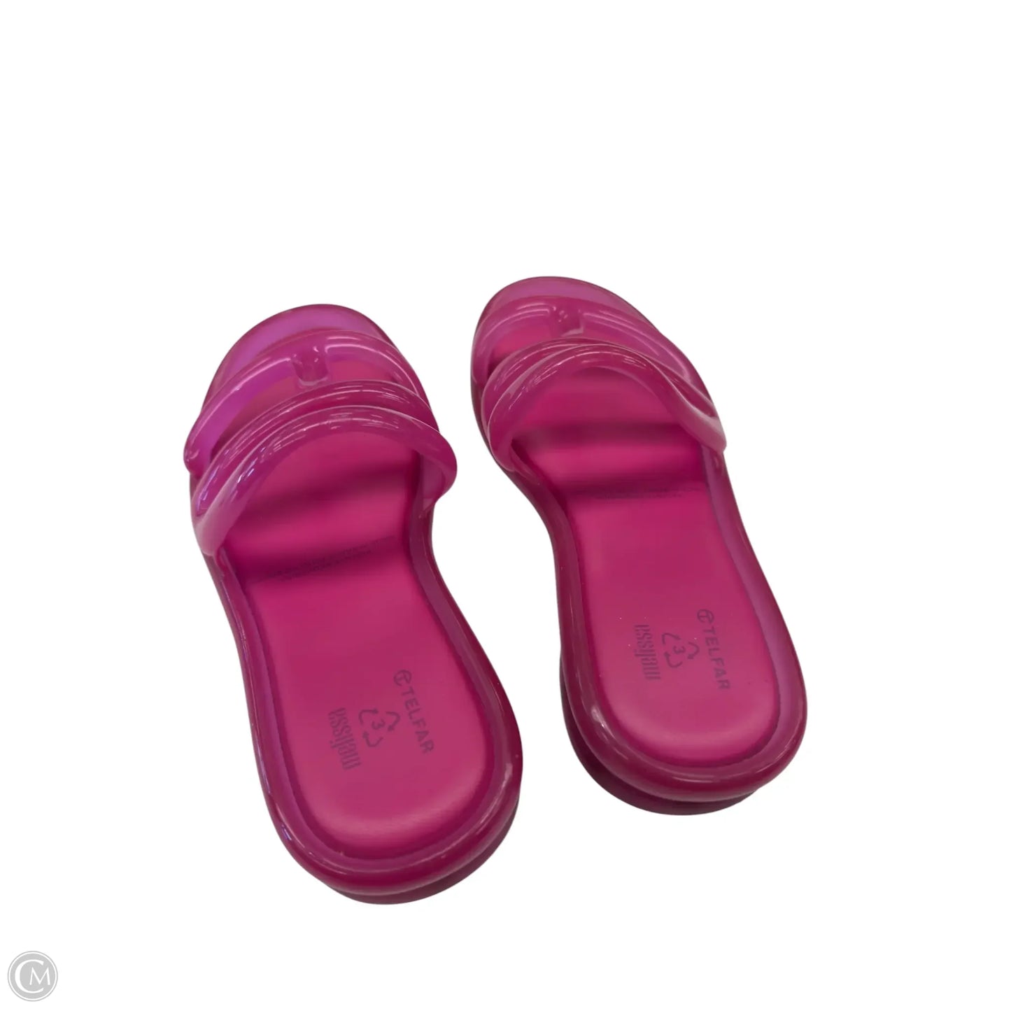 Sandals Designer By Telfar In Pink, Size: 7