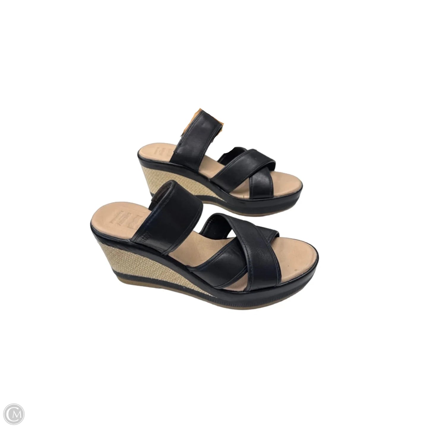 Shoes Heels Wedge By Sperry In Black, Size: 10