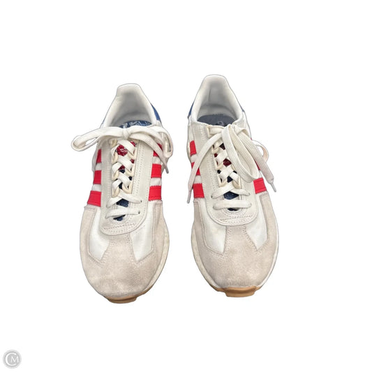 Shoes Athletic By Adidas In Blue Red & White, Size: 9