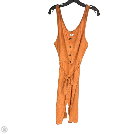 Jumpsuit By Kensie In Orange, Size: L