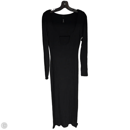 Dress Casual Maxi By Skims In Black, Size: L
