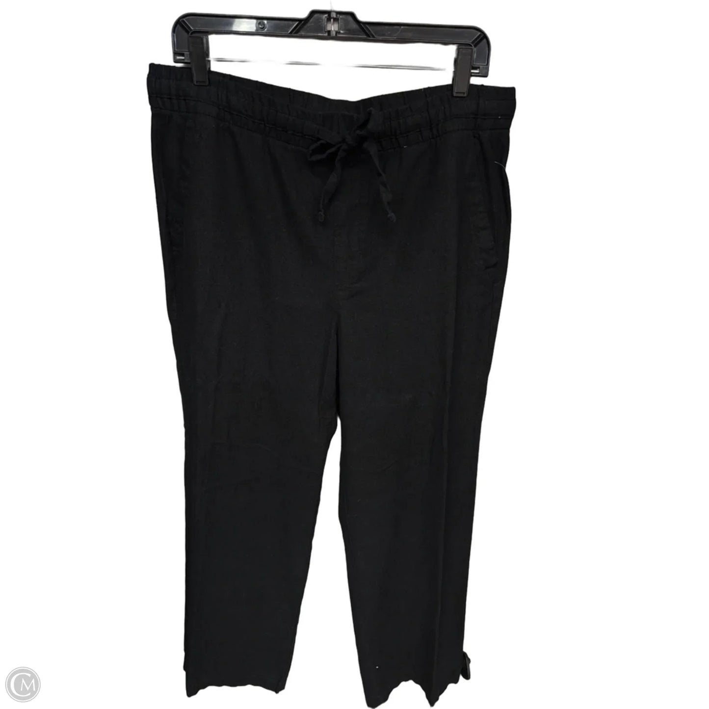 Pants Linen By Old Navy In Black, Size: L