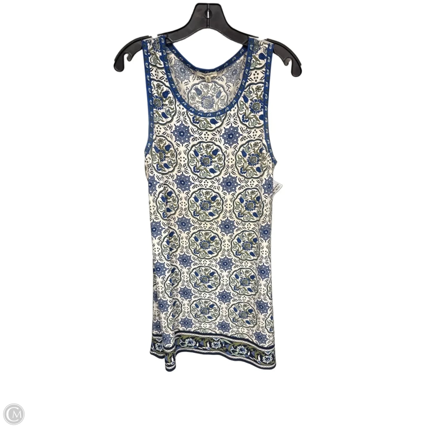 Dress Casual Midi By Max Studio In Blue & Green, Size: M