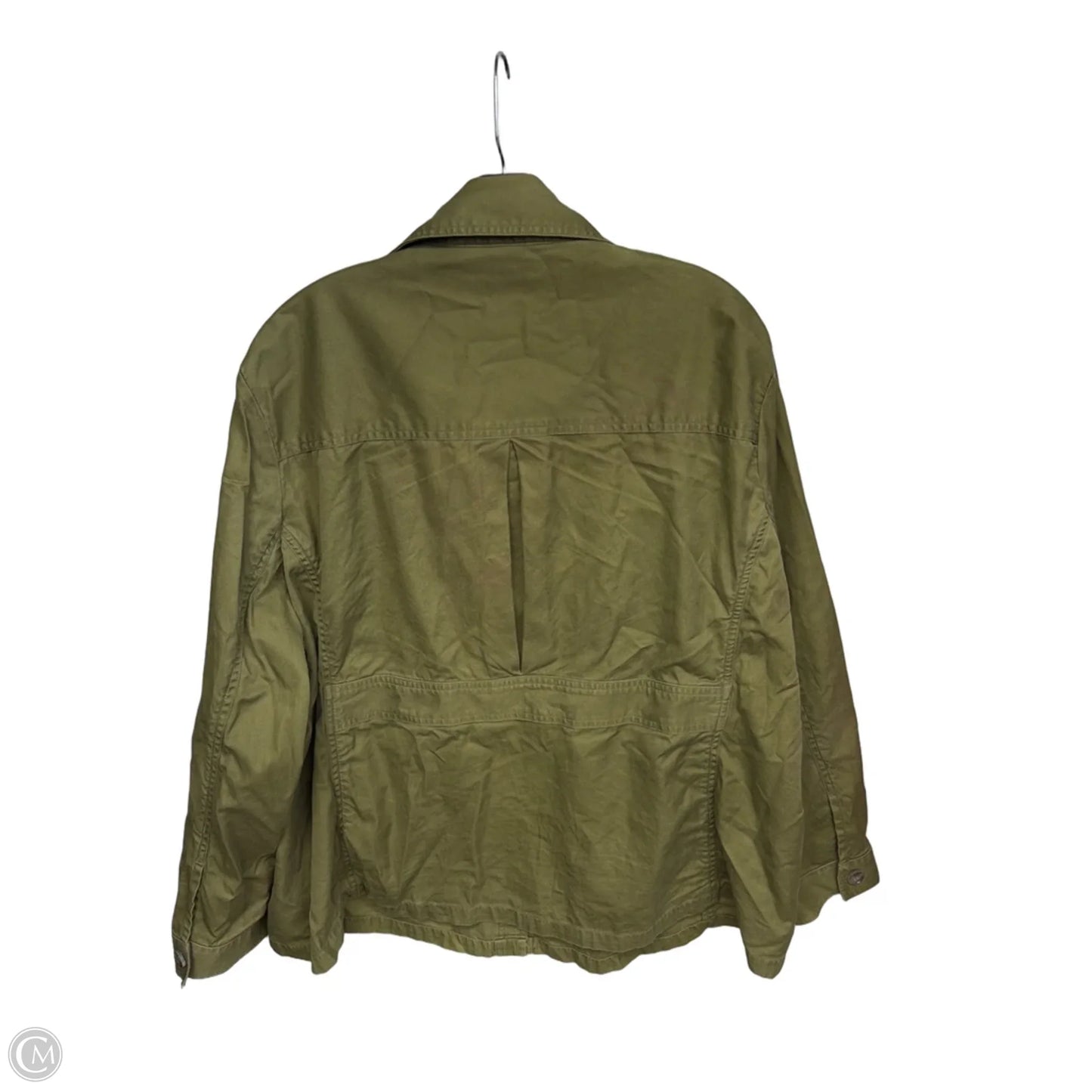 Jacket Utility By Lands End In Green, Size: 22