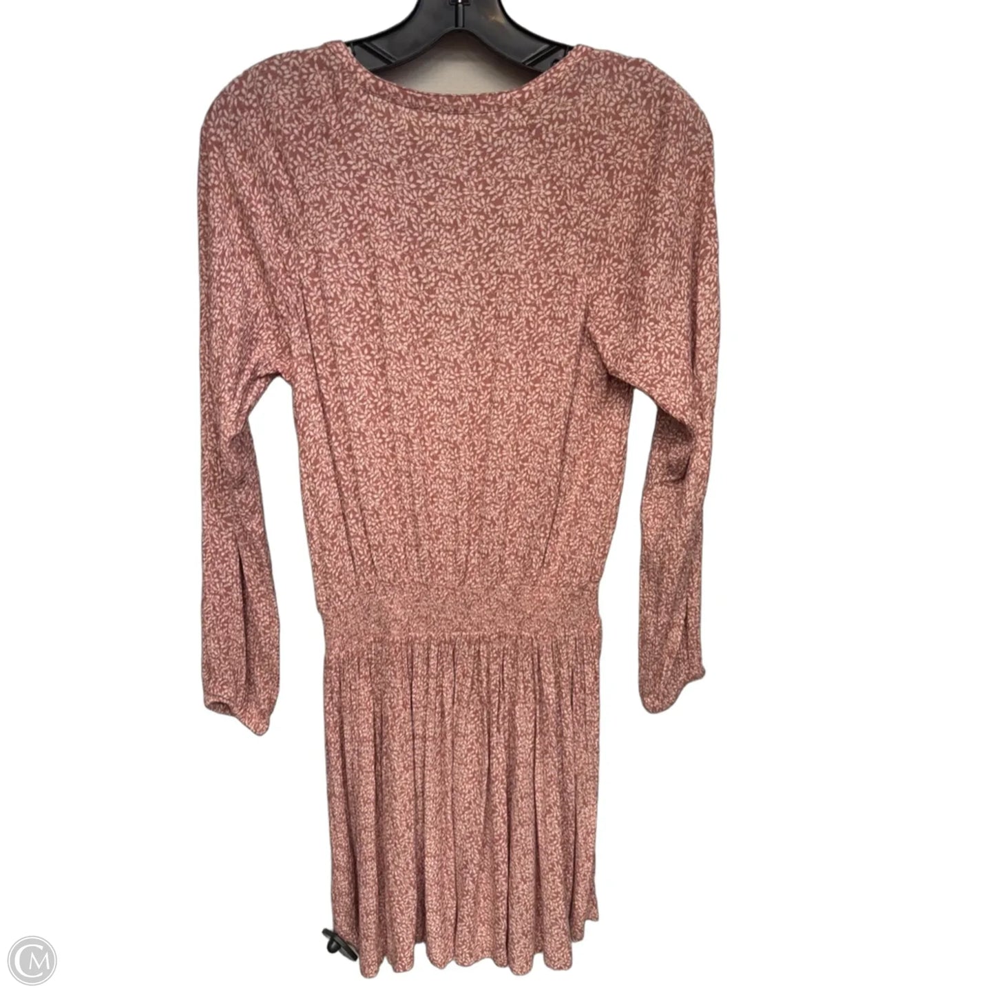 Dress Casual Midi By Faherty In Pink & White, Size: Xs