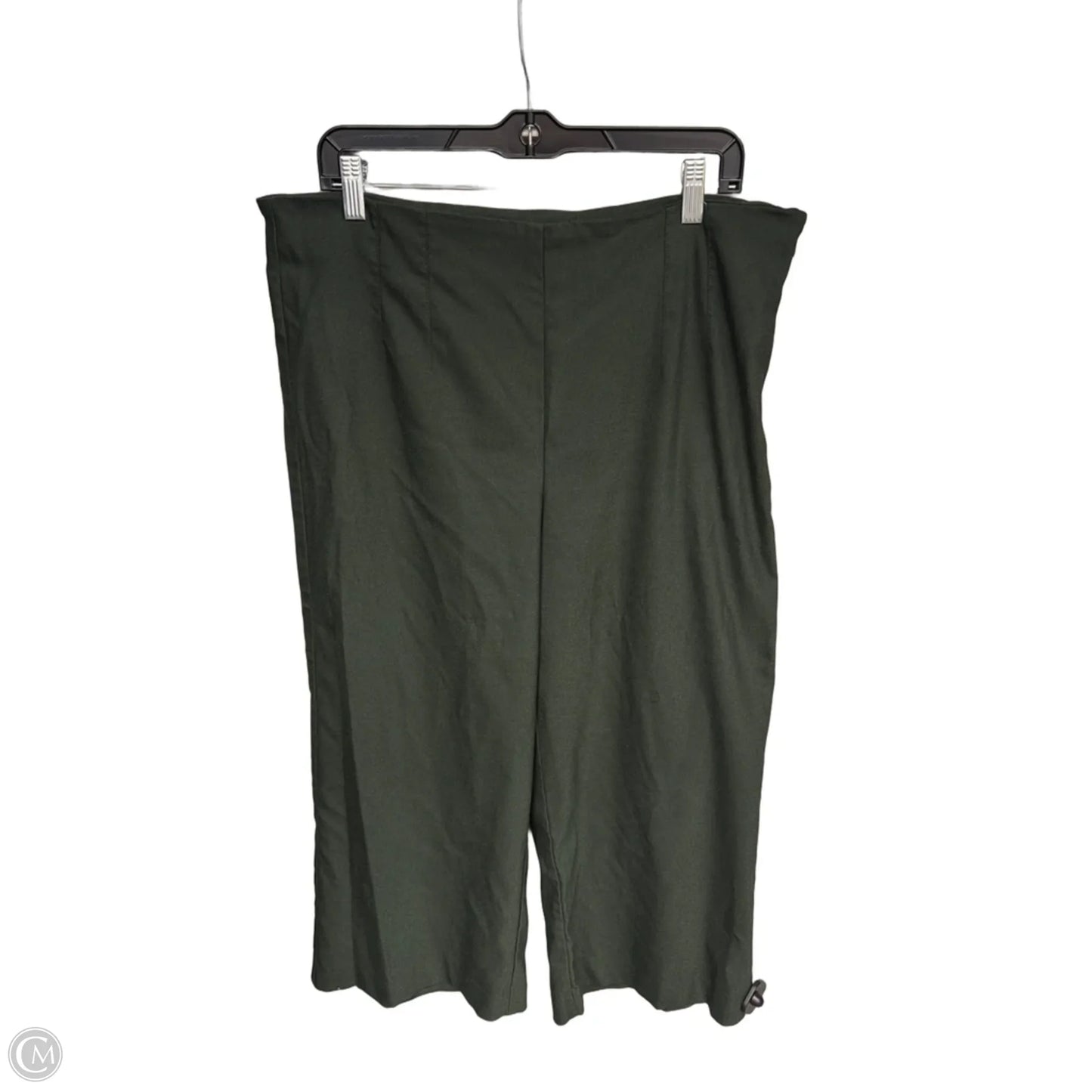 Pants Wide Leg By Loft In Green, Size: 14