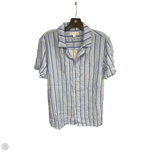 Top Short Sleeve By And Now This In Blue, Size: M