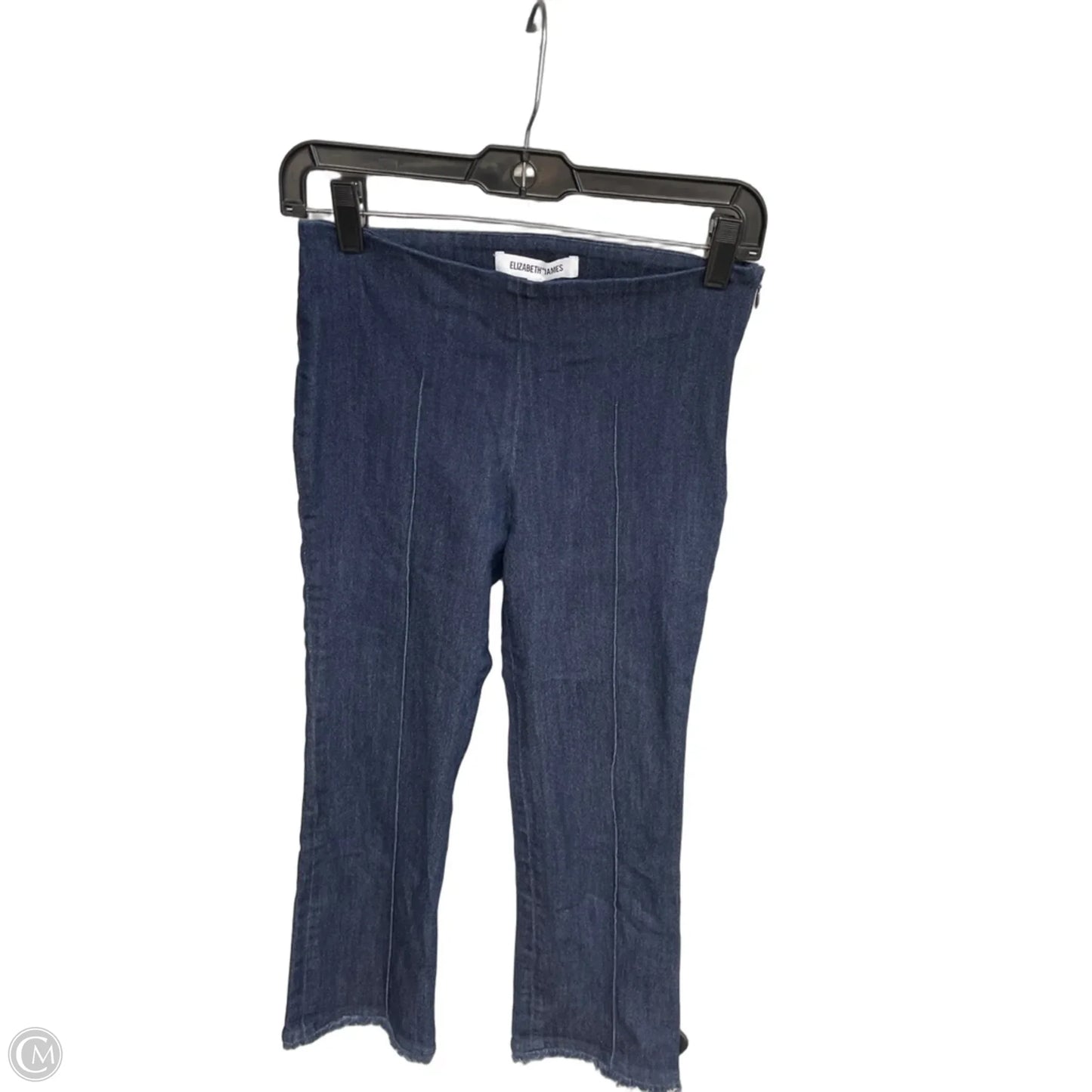 Jeans Cropped By Elizabeth And  James In Blue Denim, Size: 2