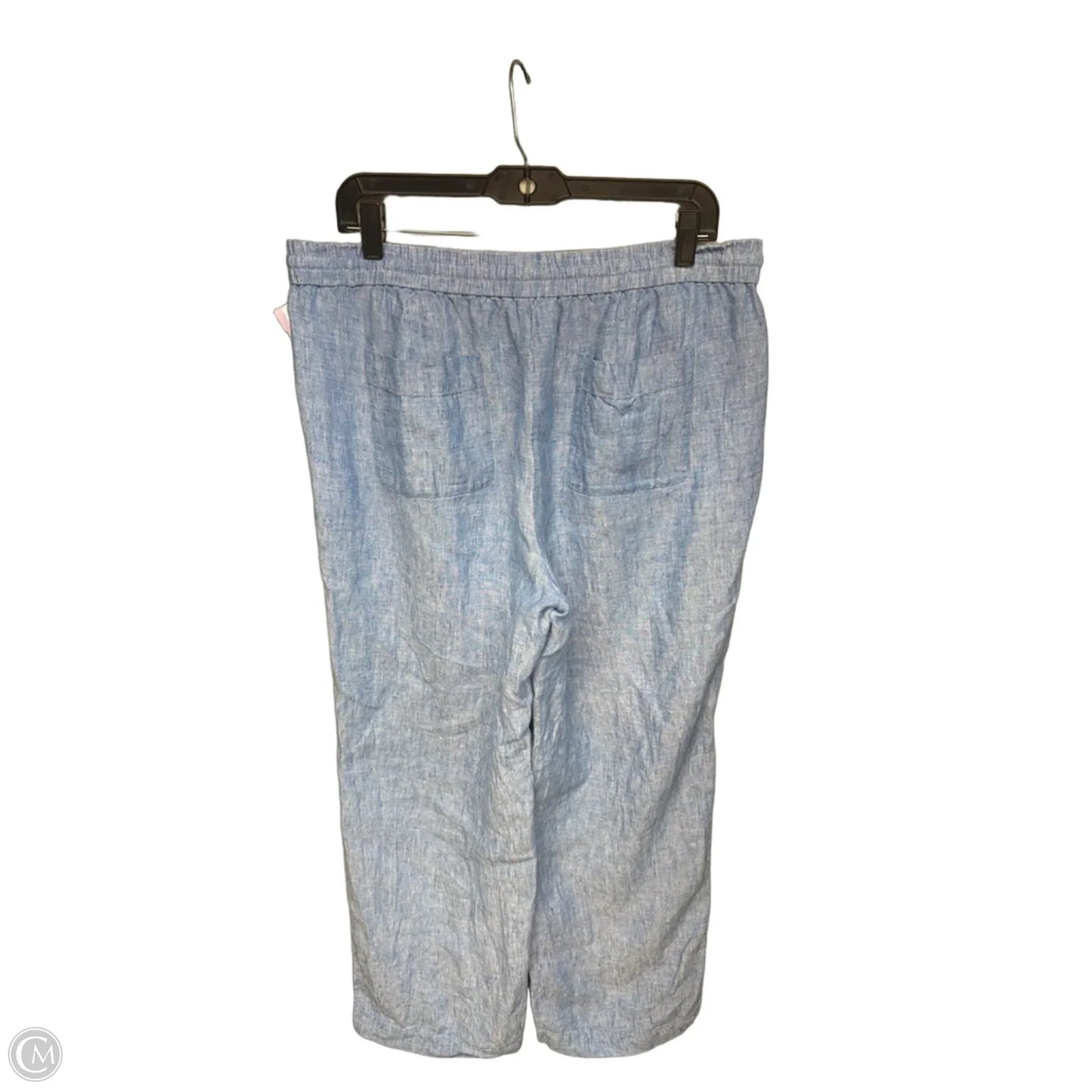 Pants Linen By Talbots In Blue, Size: 12