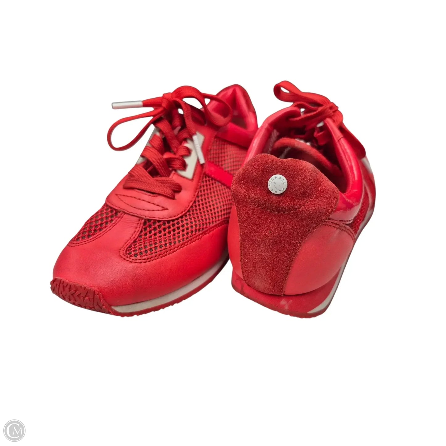 Shoes Designer By Michael Kors In Red, Size: 9