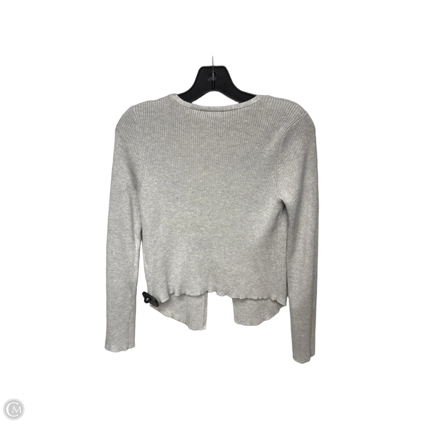 Cardigan By Ultra Flirt In Grey, Size: L