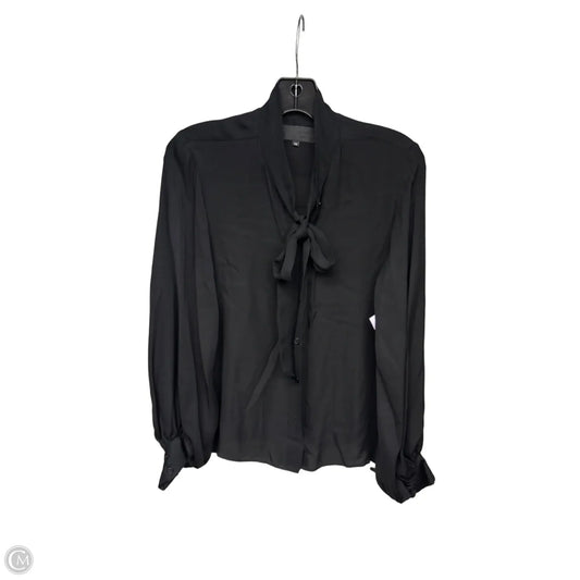 Top Long Sleeve By Nili Lotan In Black, Size: Xs