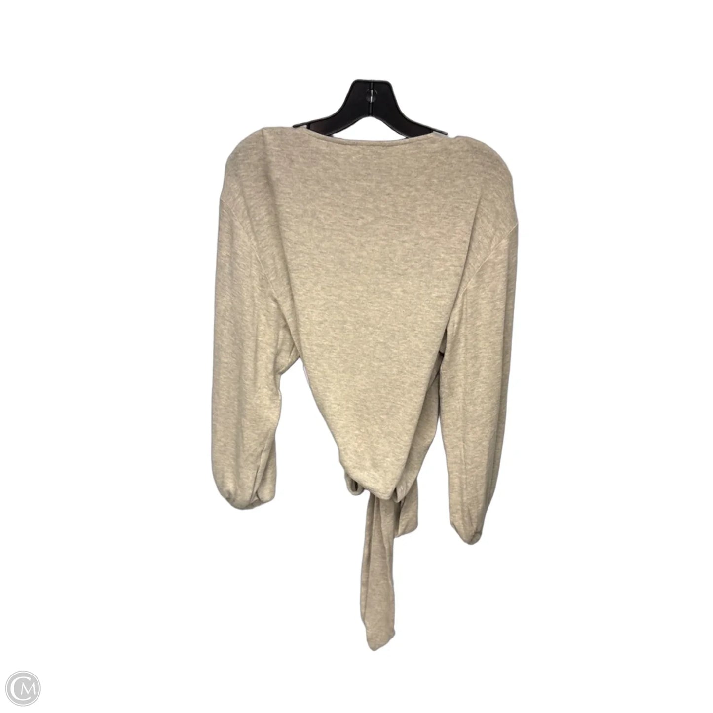 Cardigan By Clothes Mentor In Tan, Size: S