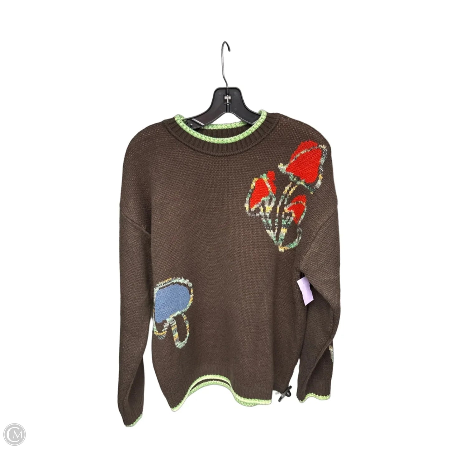 Sweater By Urban Outfitters In Brown & Green, Size: Sp
