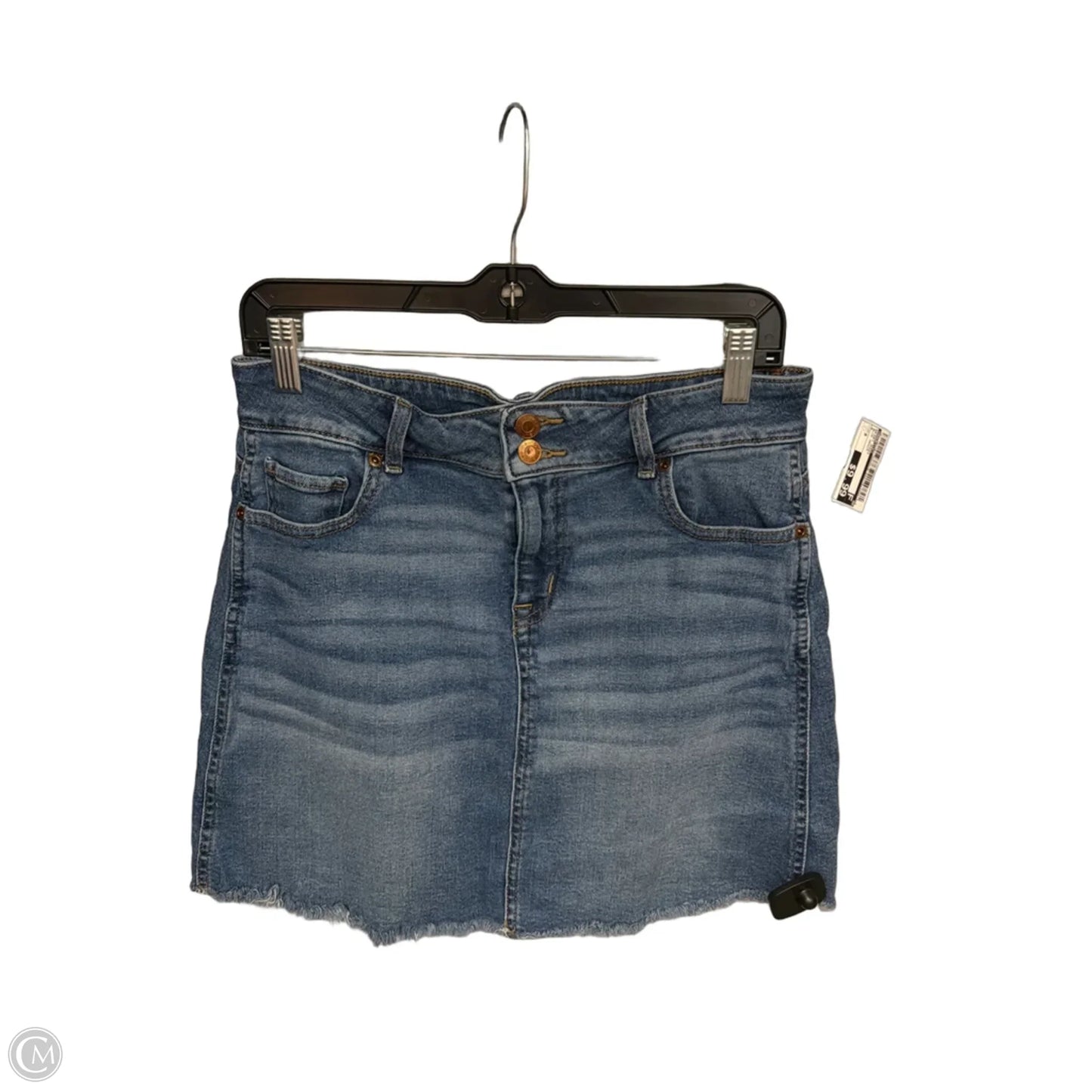 Skirt Midi By Maurices In Blue Denim, Size: 8
