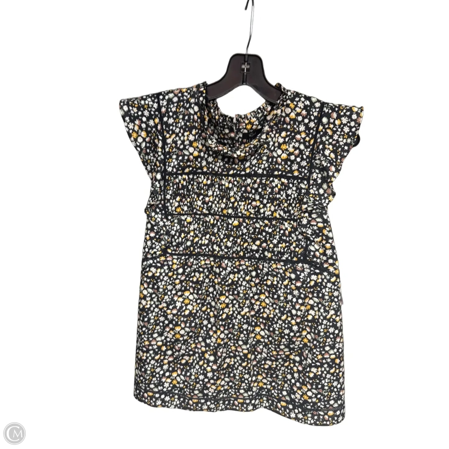 Top Sleeveless By Rails In Floral Print, Size: L