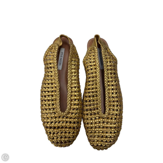 Sandals Flats By Steve Madden In Gold, Size: 8.5