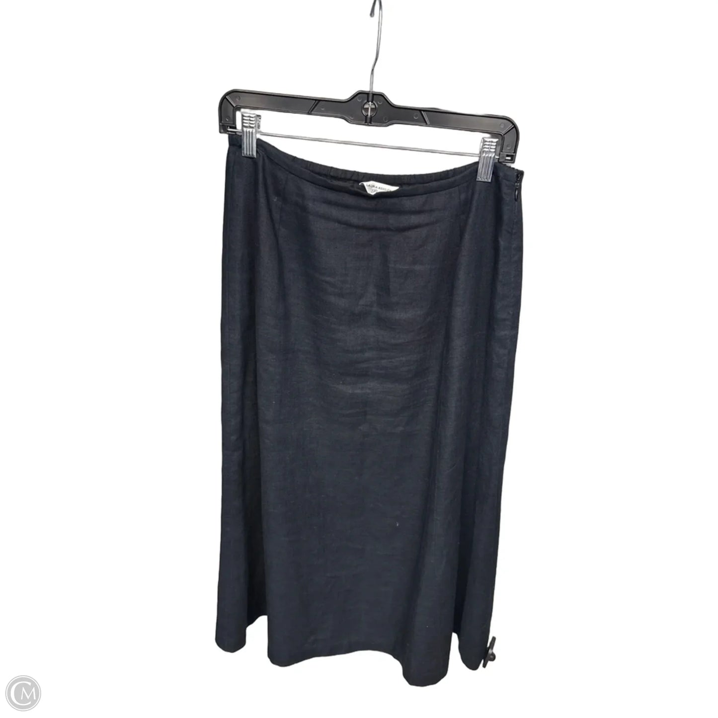 Skirt Maxi By Laura Ashley In Black, Size: 6p