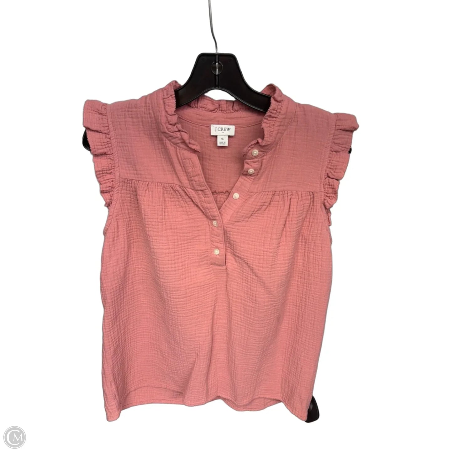 Top Sleeveless By J. Crew In Pink, Size: S