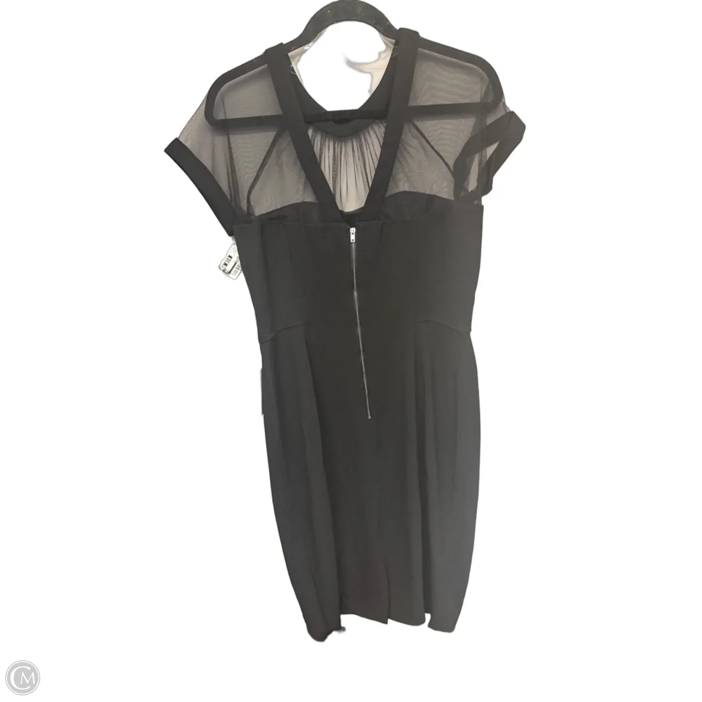 Dress Party Midi By Maggy London In Black, Size: 12